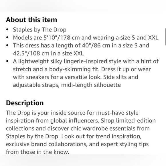 Pink Satin Slip Dress with Spaghetti Straps and V-Neckline, size small - Picture 5 of 6